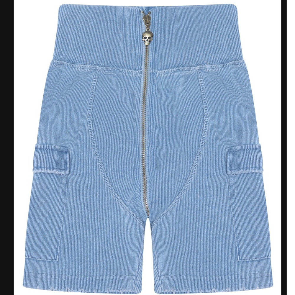 Tordrobes denim uzip shorts